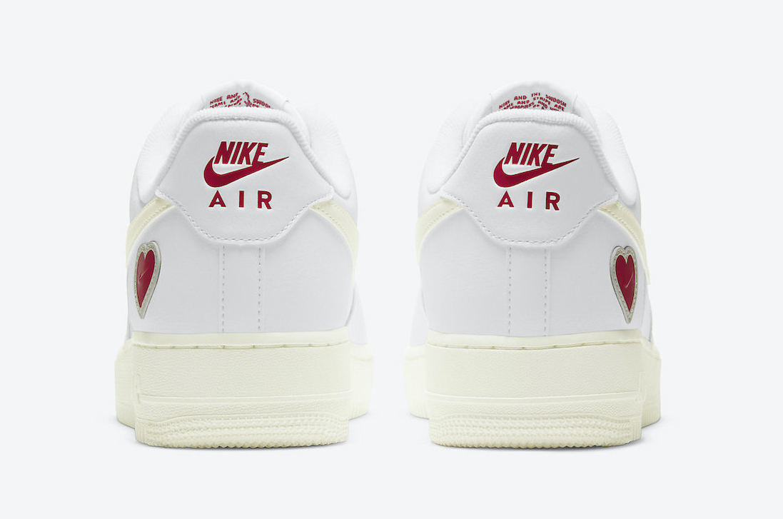 nike air force 2023 valentine's day