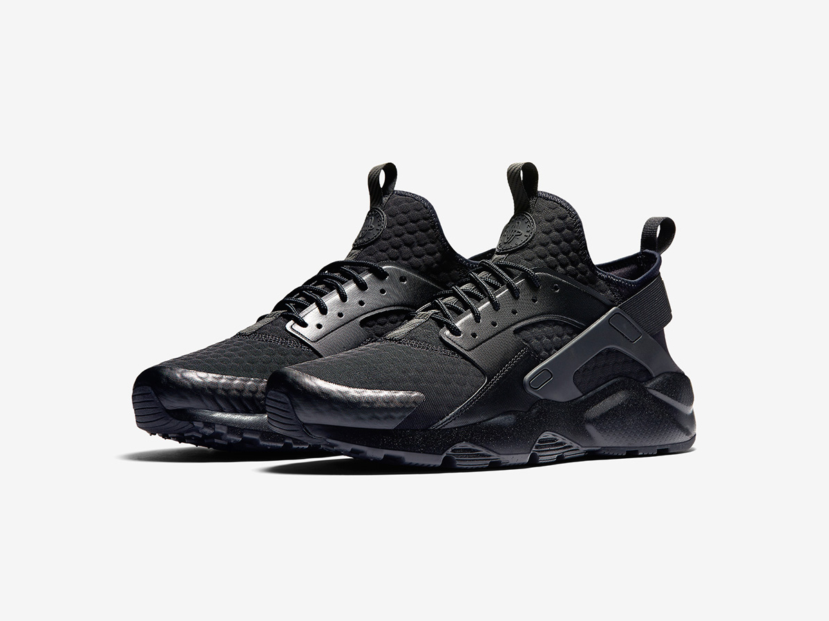 nike air huarache ultra br triple black