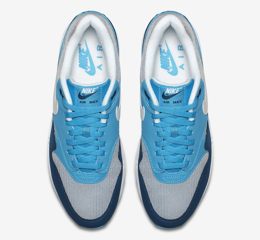 air max 1 blue grey