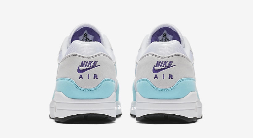 purple and aqua air max