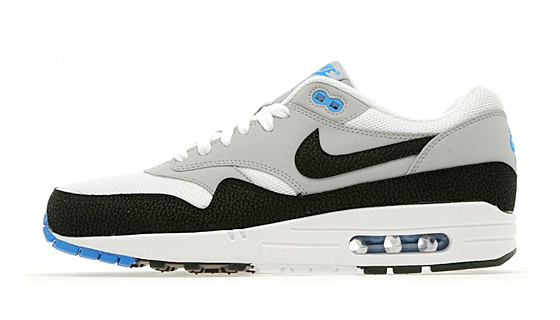 air max 1 white black wolf grey