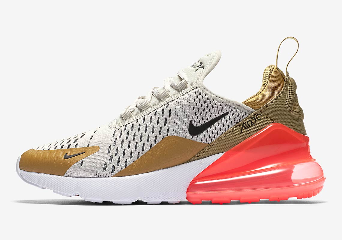 purple and gold air max 270