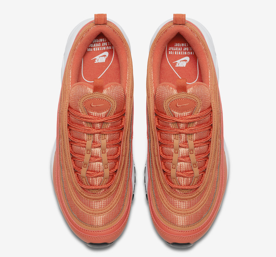 air max 97 orange fluo