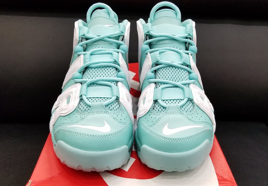 nike air more uptempo gs island green
