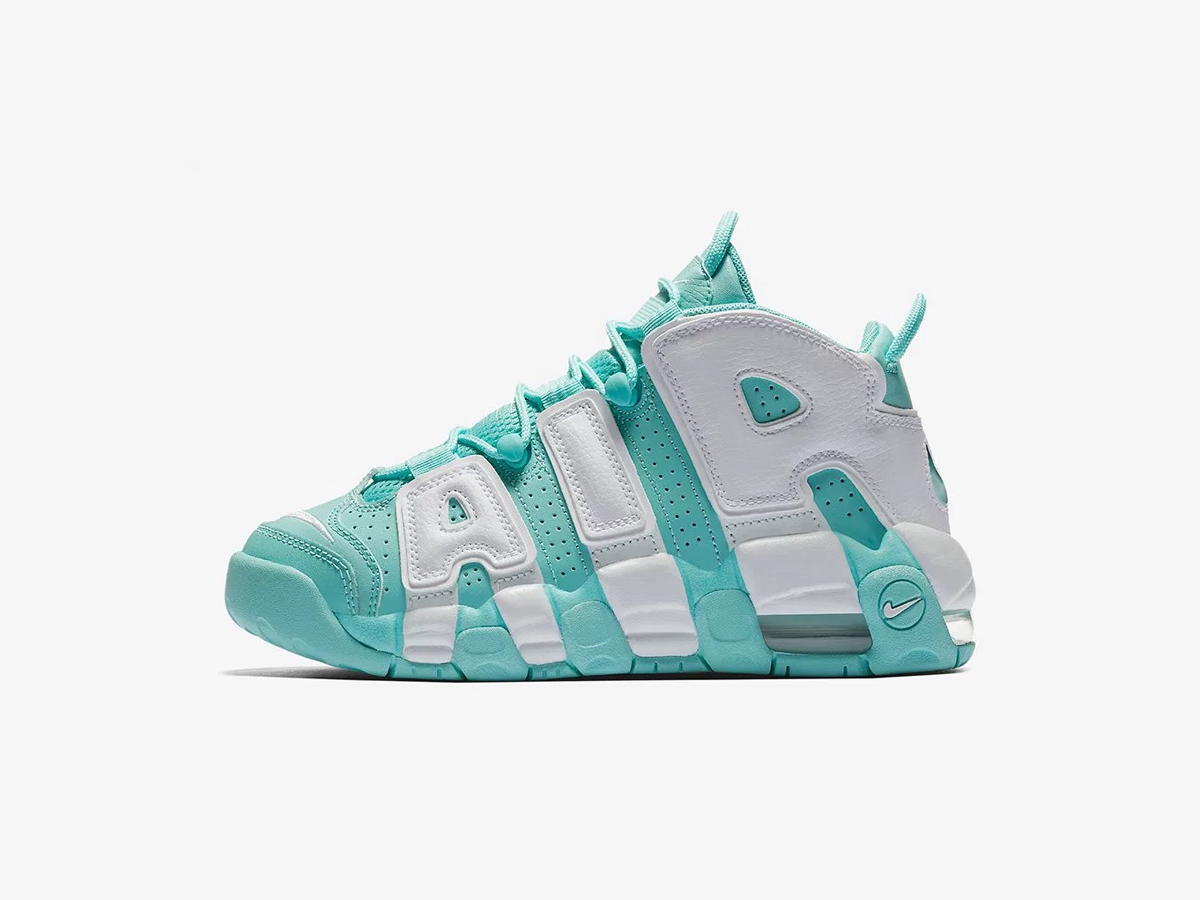 nike air uptempo army green