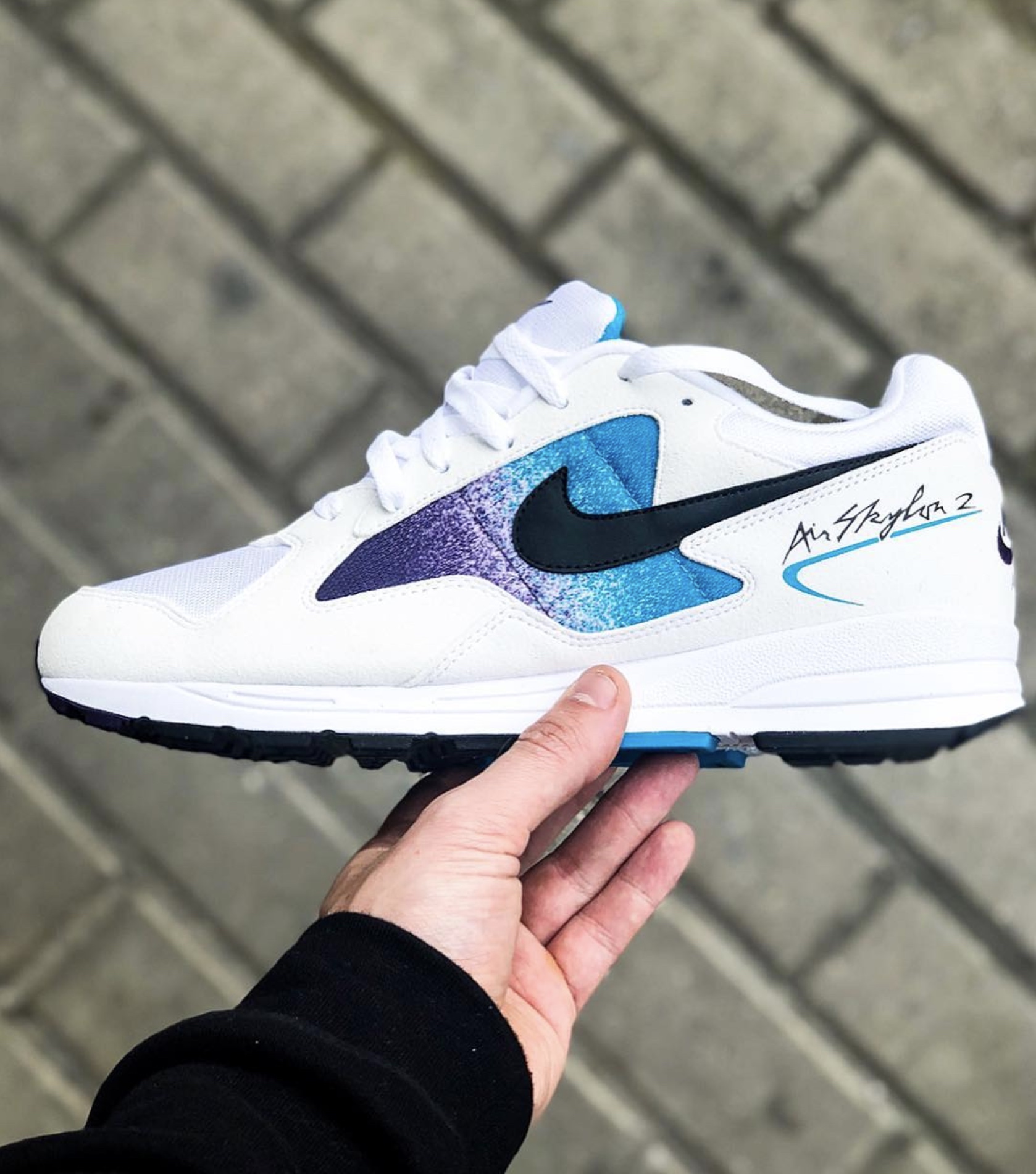 nike air skylon 2 eggplant