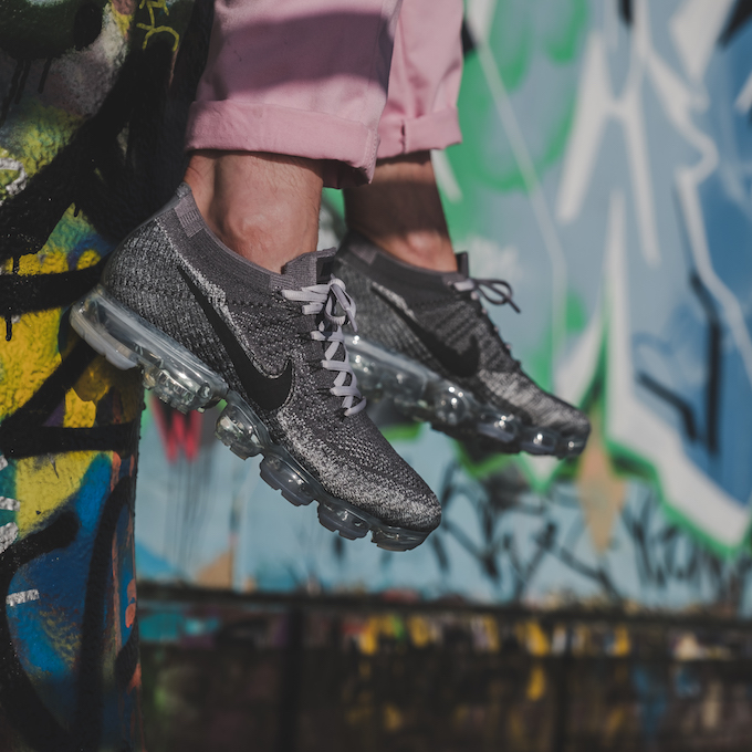 nike vapormax on feet