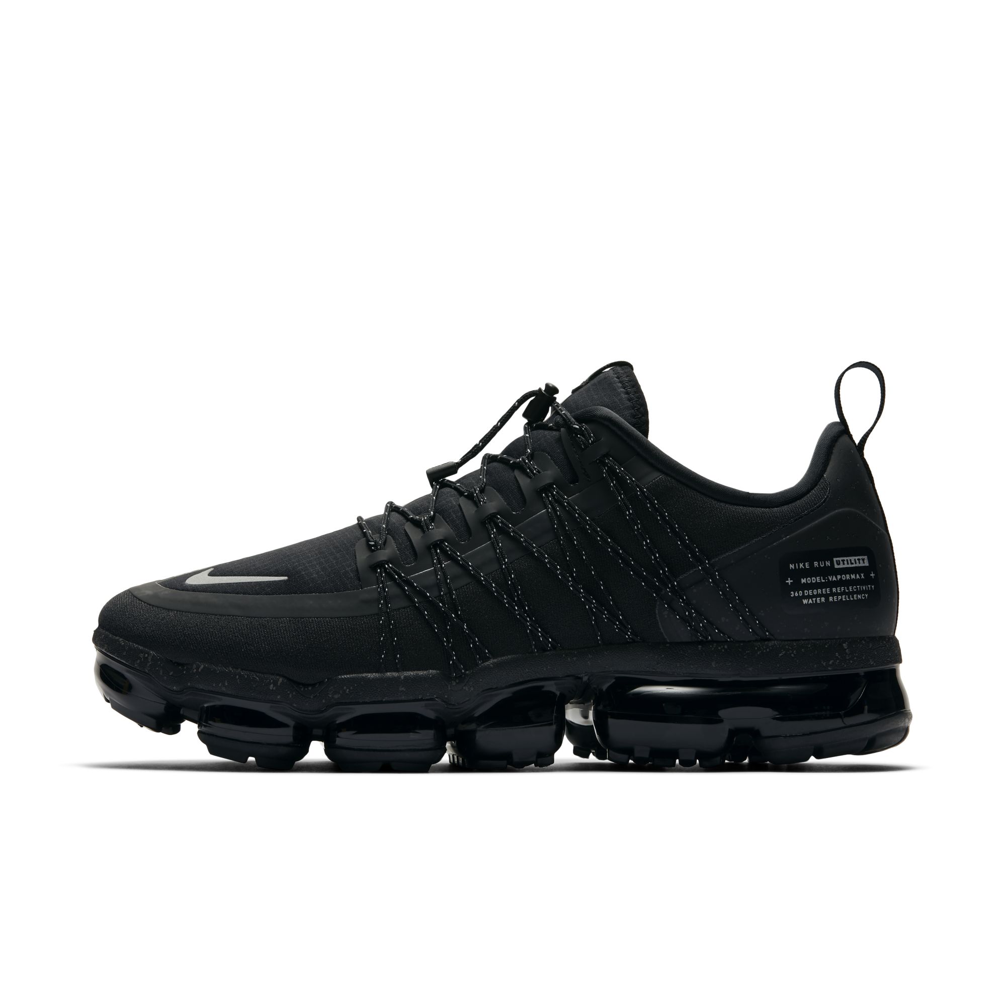 vapormax run utility black red