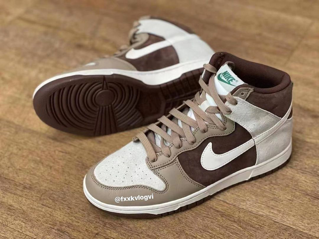 nike dunk high retro chocolate