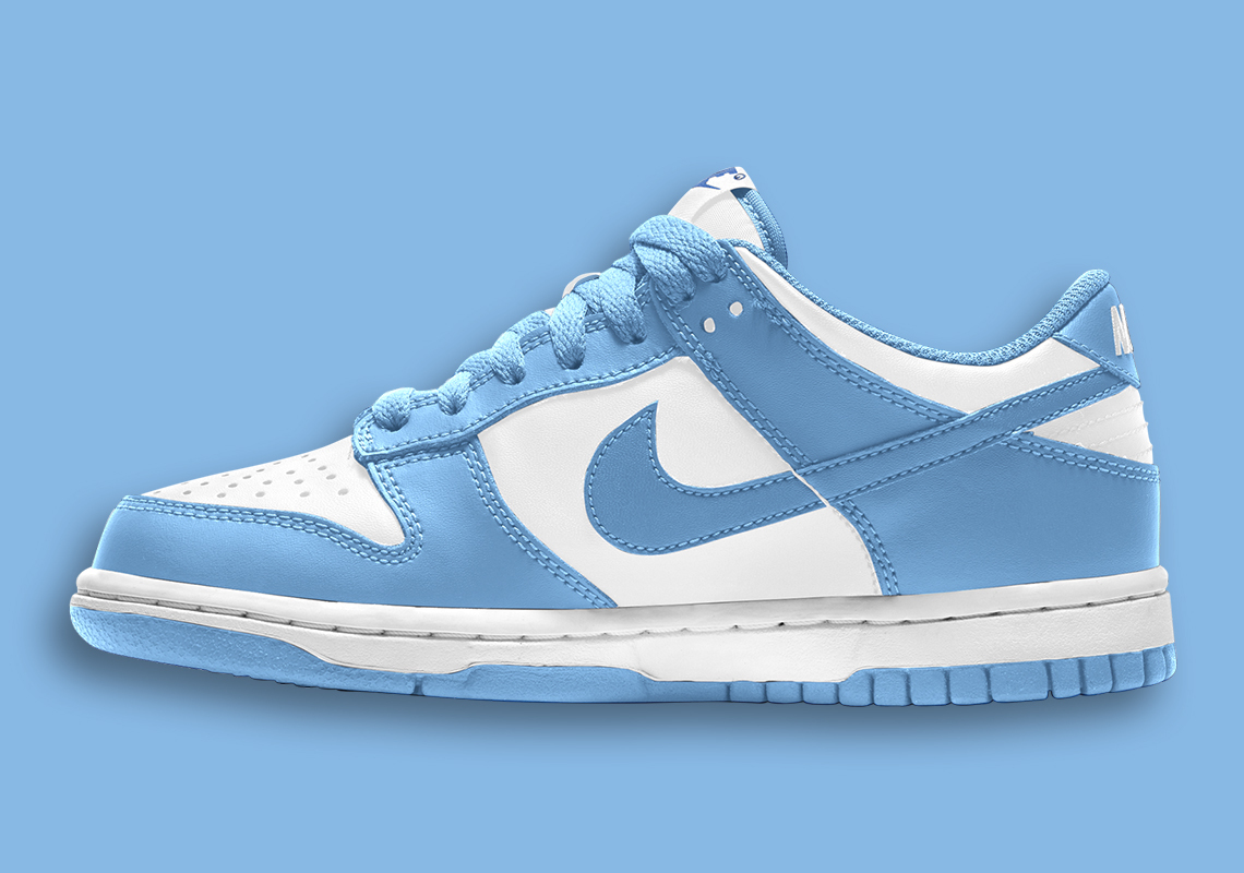 dunk mid white