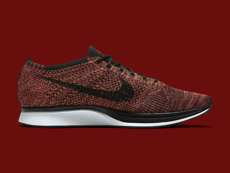 nike flyknit racer rouge