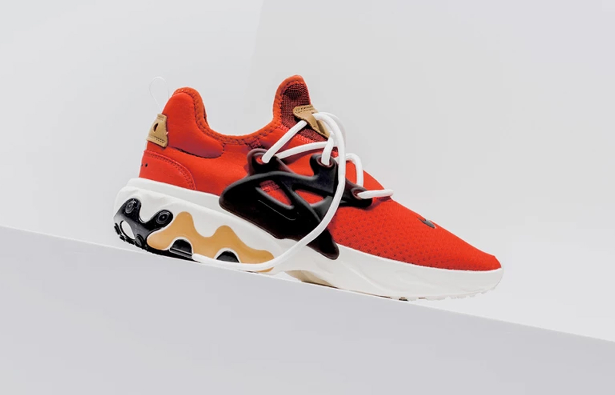 nike react presto white habanero red obsidian