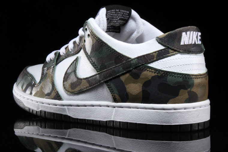 nike dunk low camouflage