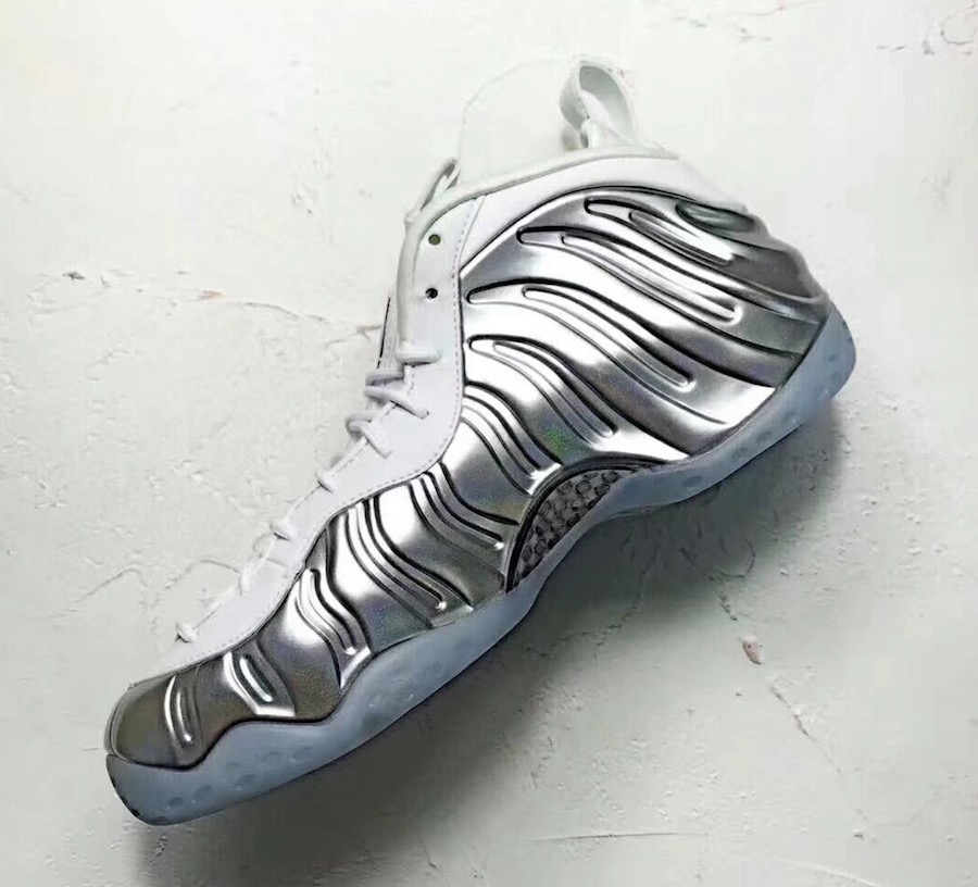 chrome foamposite