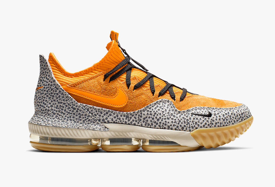 lebron 16 low atmos safari