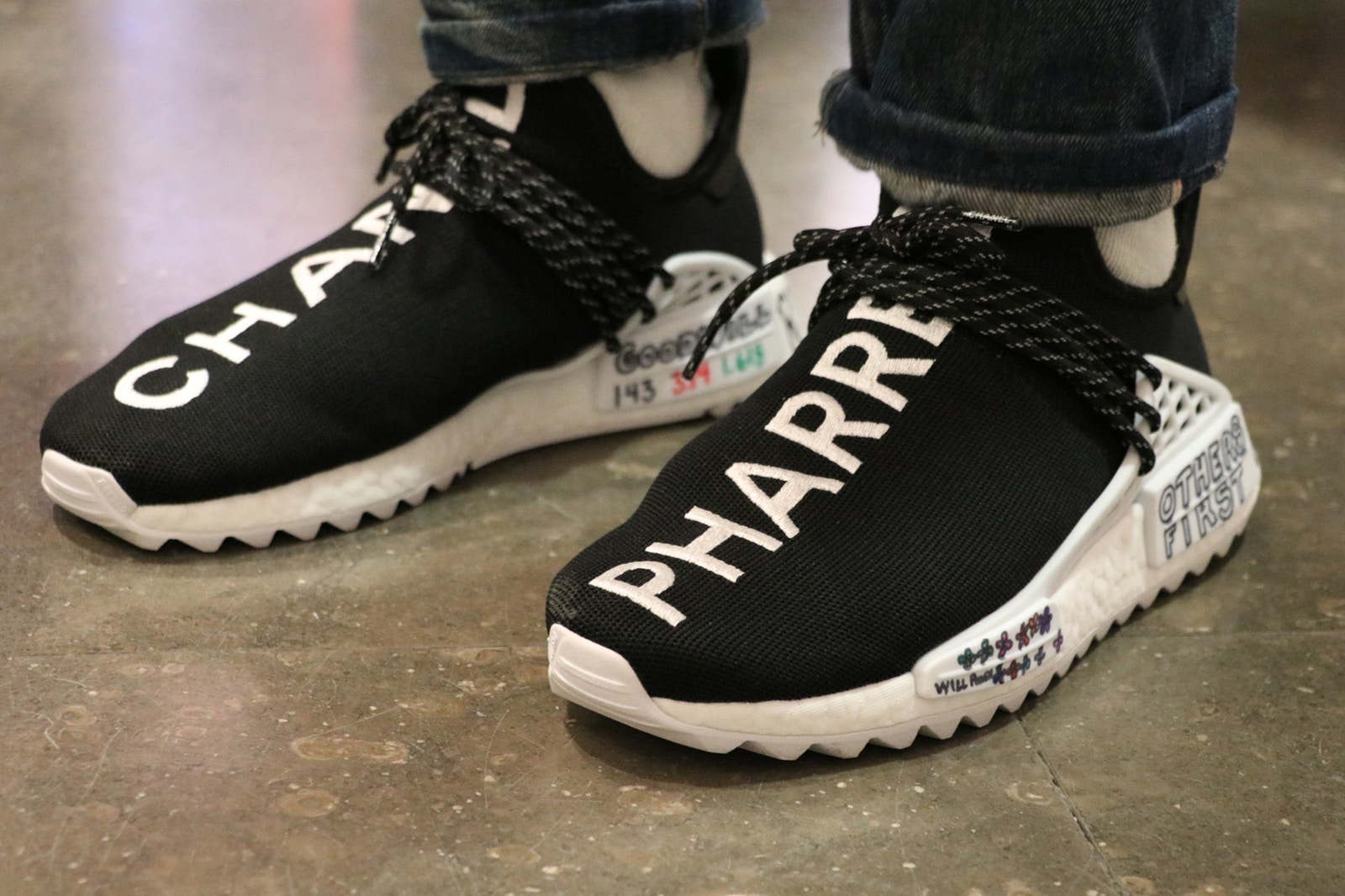 human race x pharrell williams x chanel