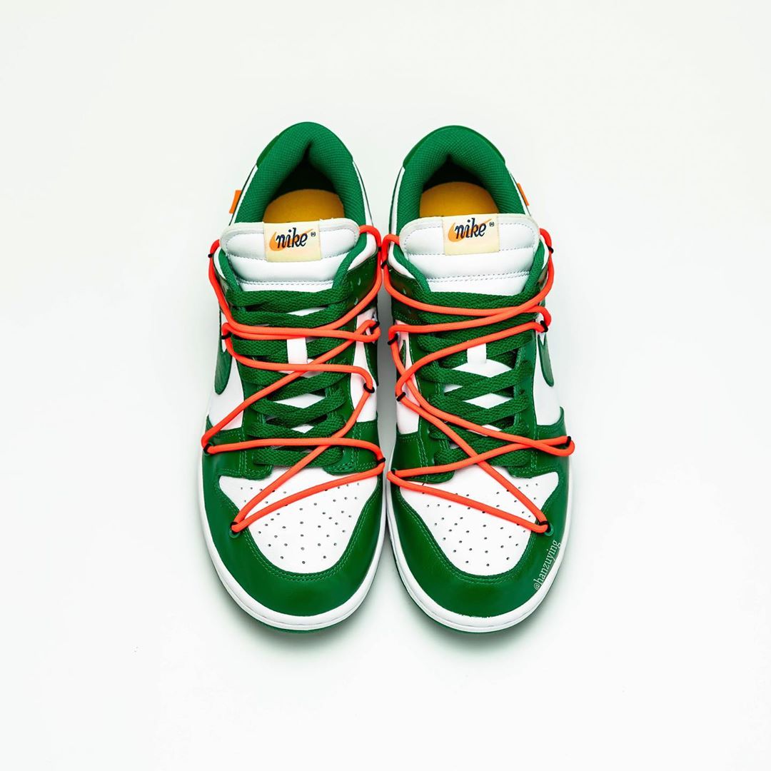 Off-White x Nike Dunk Low Â«Pine GreenÂ» â NUEVO INSTAGRAM: FOOTZONESPAIN2