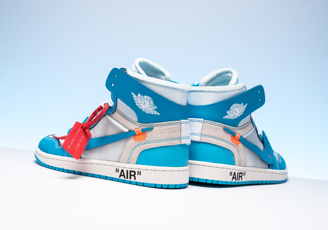 off white x air jordan 1 unc