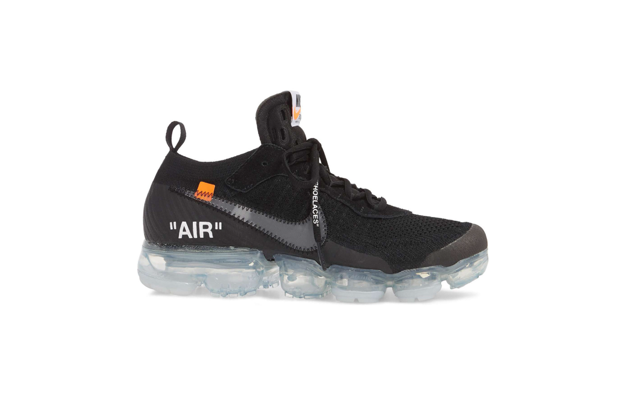 Off White x Nike Air VaporMax Black Release Date AA3831
