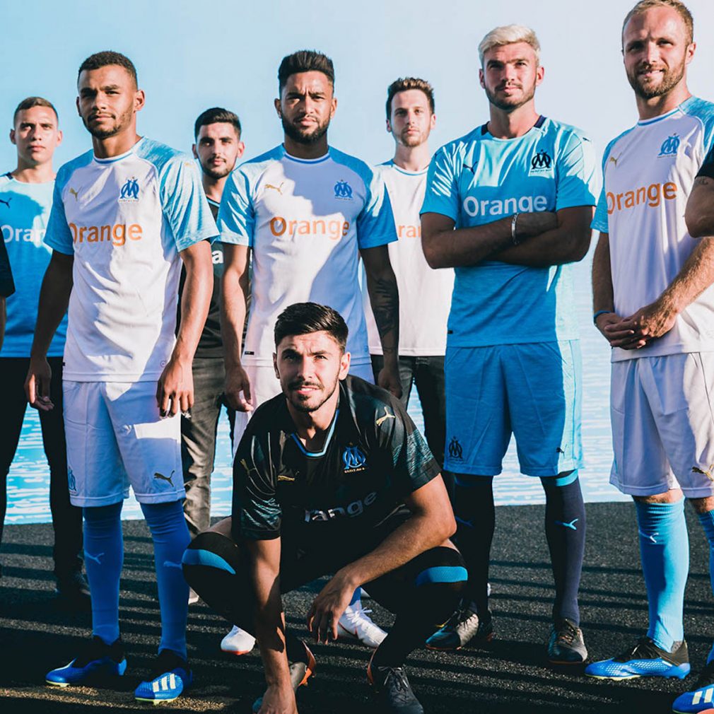 Les Nouveaux Maillots De L'Olympique De Marseille Dévoilés | WAVE®