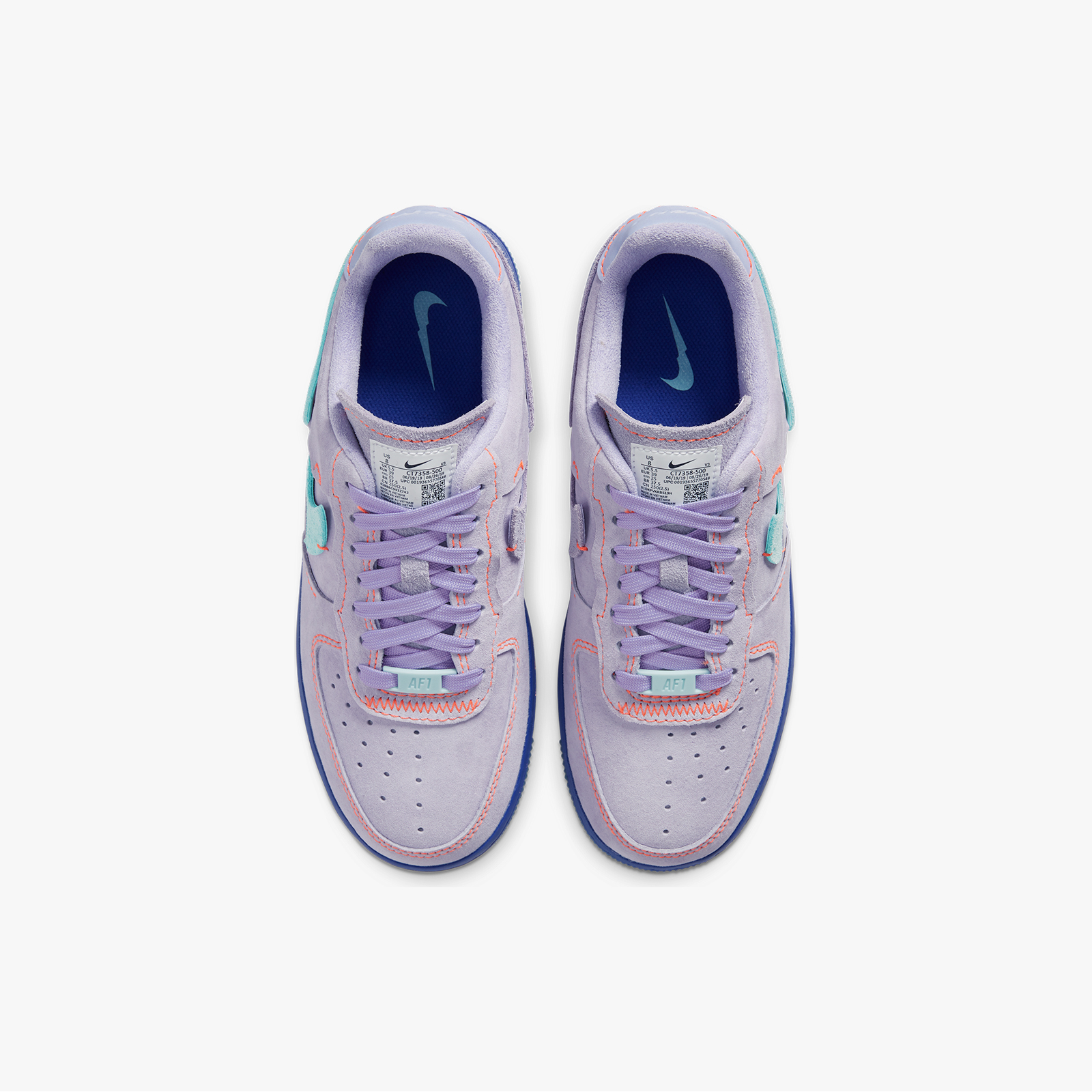 nike air force 1 07 lux inside out