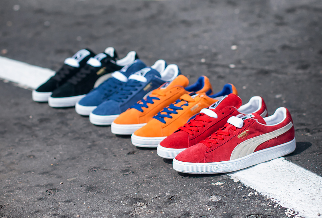puma suede summer