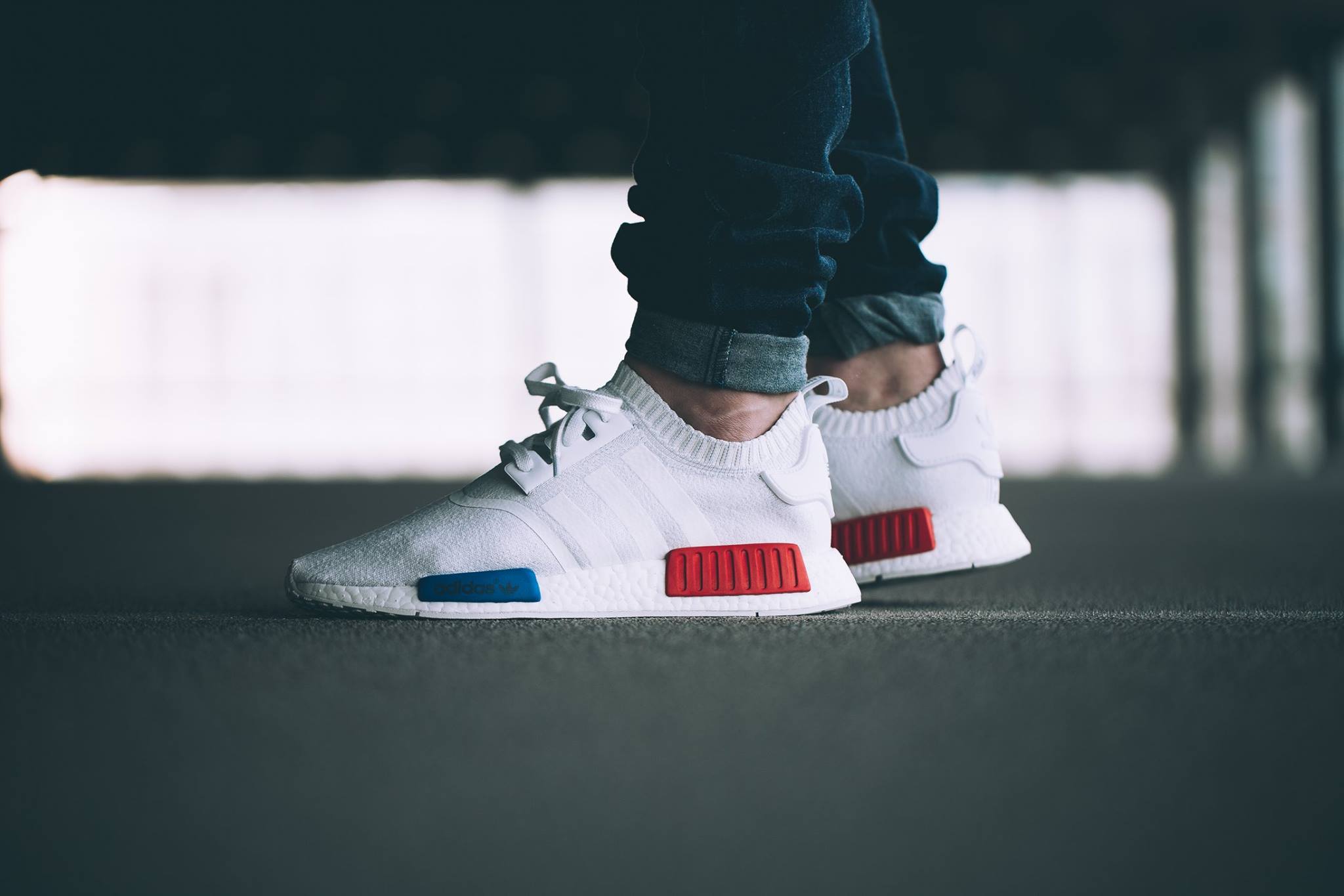 Adidas Nmd R Primeknit White Og