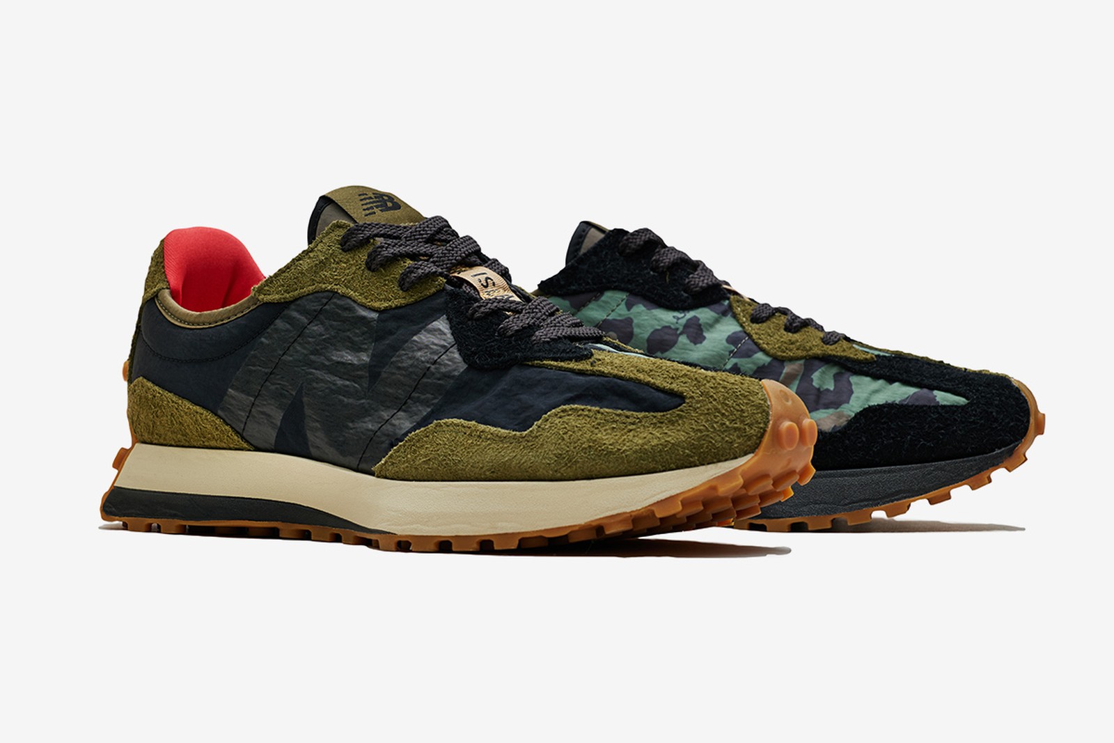 new balance x bandier 327 sneakers