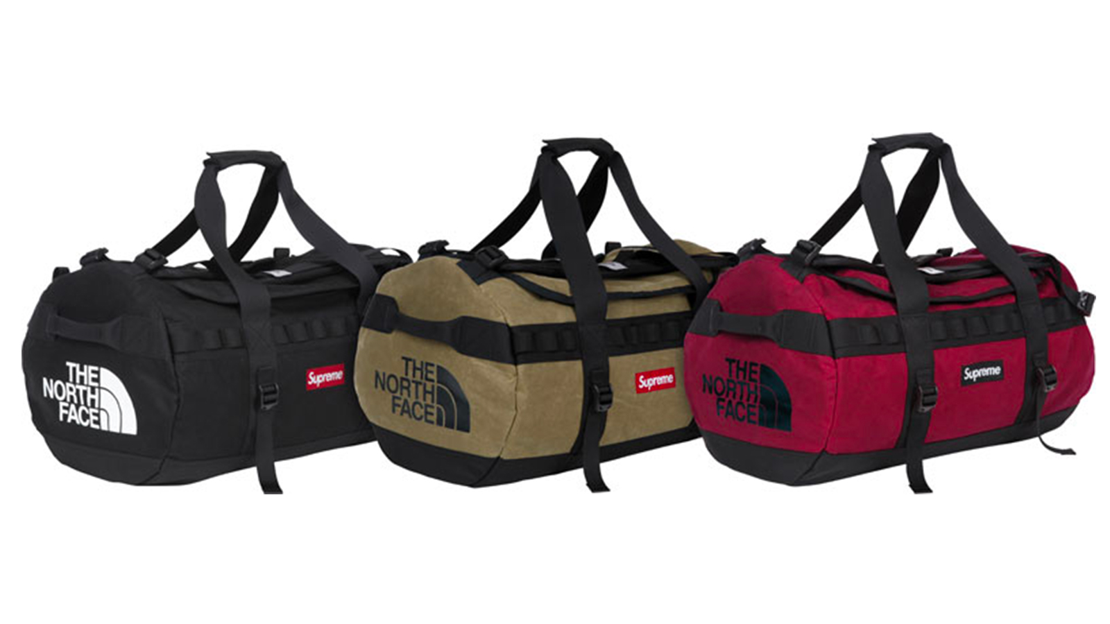 north face supreme duffle