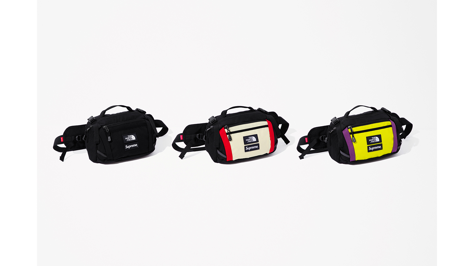 supreme x north face waist bag